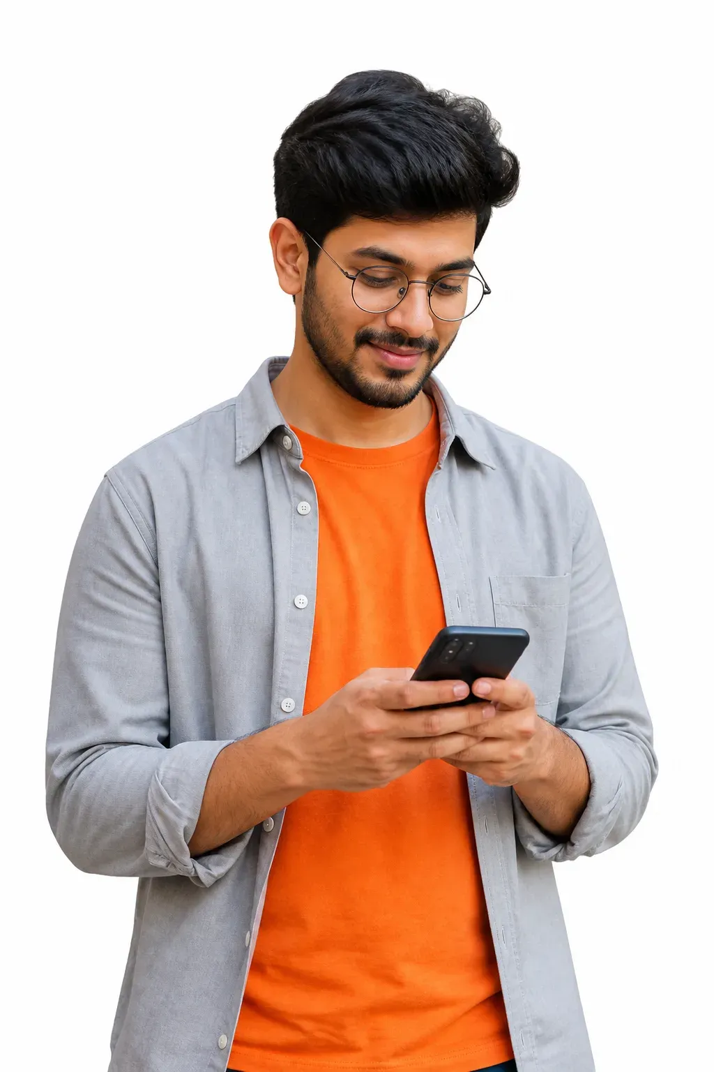 Business user messaging customers on WhatsApp